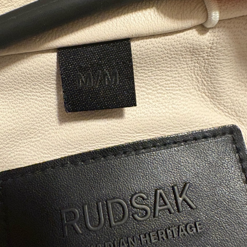 Rudsak Moto Leather Jacket NWOT - Picture 8 of 9